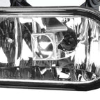 02-06 Cadillac Escalade Fog Lights with Switch Chrome Clear