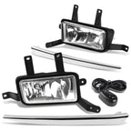 15-20 Chevy Tahoe Suburban Fog Lights with Switch Chrome Bezel