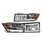 2007-2014 Cadillac Escalade Chrome Clear Fog Lights with Switch