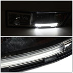 2007-2014 Cadillac Escalade Chrome Clear Fog Lights with Switch
