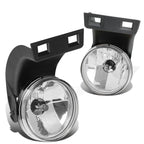 94-98 Dodge Ram 1500 2500 3500 Fog Lights Chrome Clear