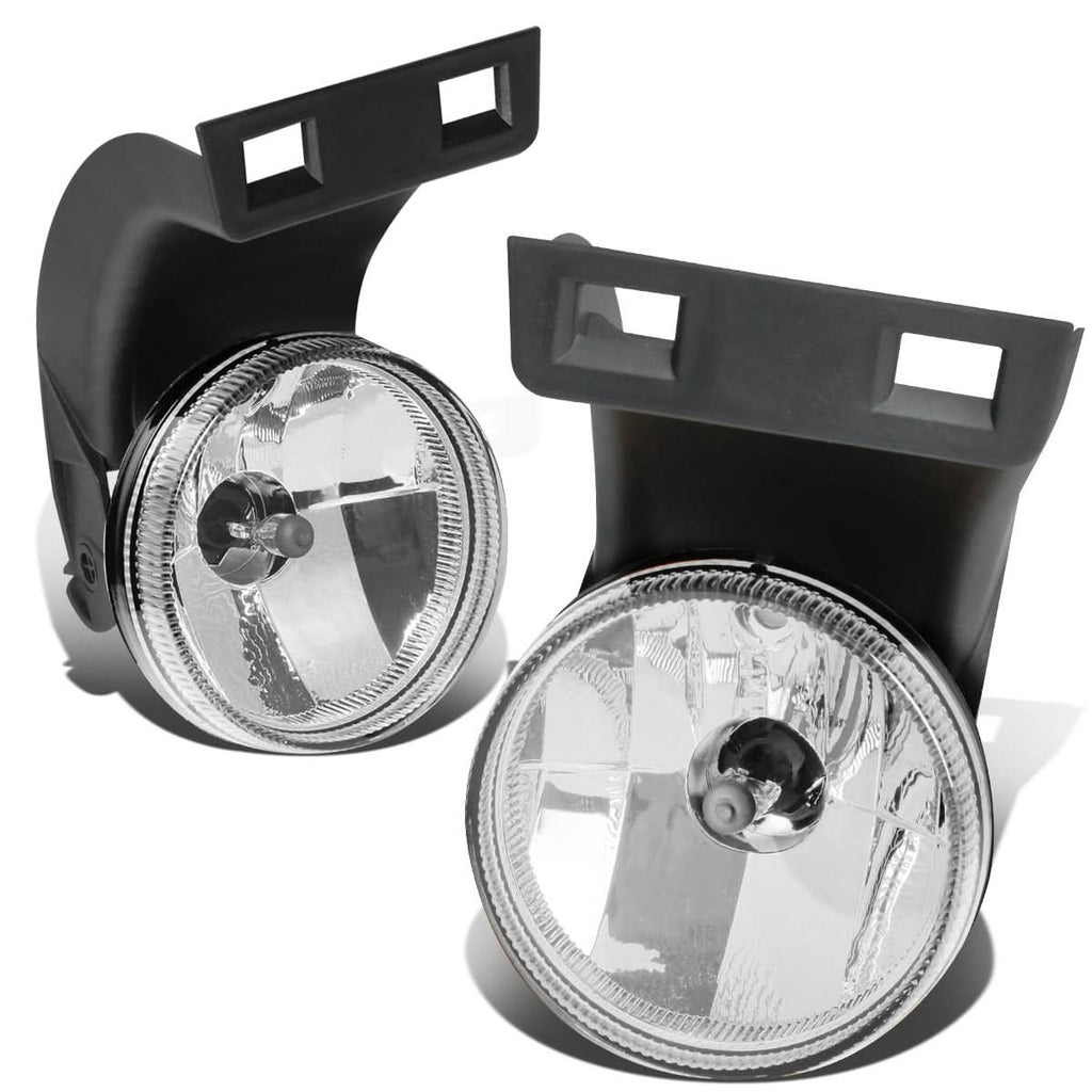 94-98 Dodge Ram 1500 2500 3500 Fog Lights Chrome Clear