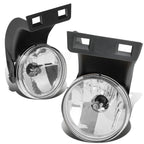 94-98 Dodge Ram 1500 2500 3500 Fog Lights Chrome Clear