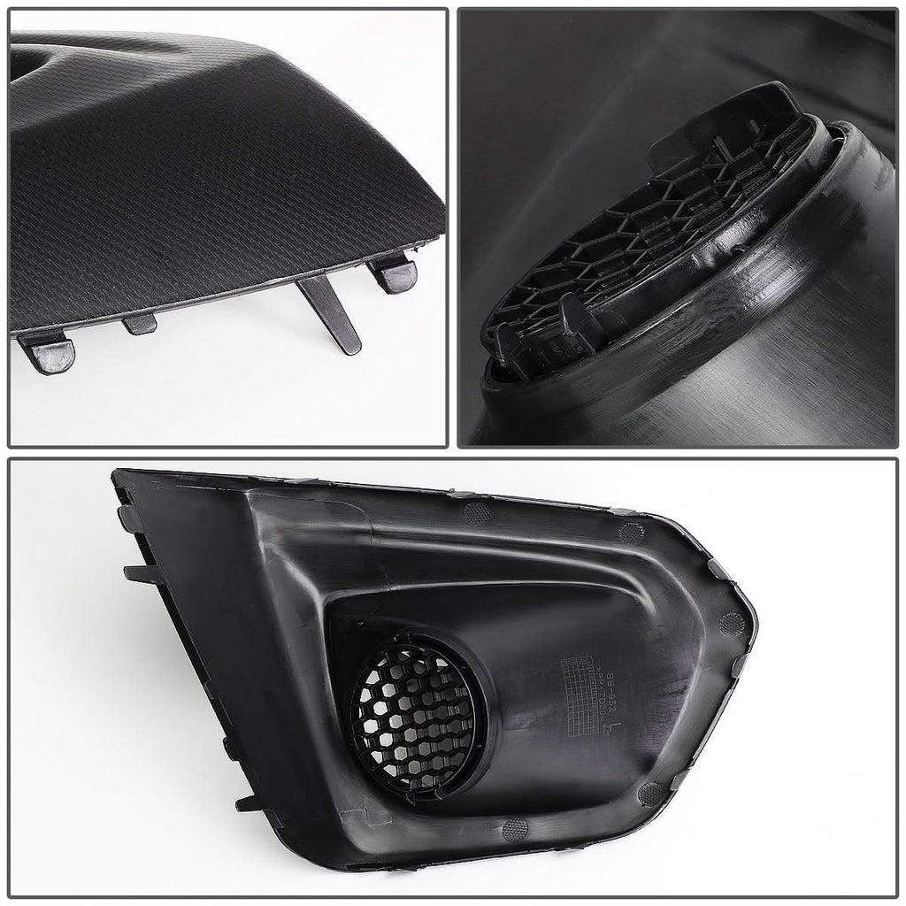 2012-2014 Subaru Impreza Fog Light Covers - Black