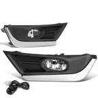 2017-2018 Honda CR-V Fog Lights with Chrome Trim Bezel