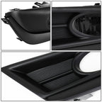 2017-2018 Honda CR-V Fog Lights with Black Trim Bezel - Smoke
