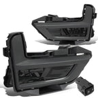 2017-2018 Nissan Rogue Smoke Fog Lights with Black Bezel