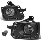 2012-2014 Toyota Prius C Fog Lights with Switch & Bezel Chrome/Clear