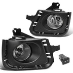 2012-2014 Toyota Prius C Fog Lights with Switch & Bezel Chrome/Clear