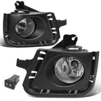 2012-2014 Toyota Prius C Fog Lights with Switch & Bezel Chrome/Clear