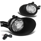 02-09 Dodge Ram Fog Lights w/ Switch & Bezel - Chrome/Clear
