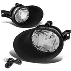 02-09 Dodge Ram Fog Lights w/ Switch & Bezel - Chrome/Clear