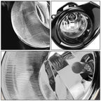 2015-2018 Prius C Fog Lights with Switch & Chrome Bezel