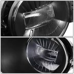 02-09 Dodge Ram Fog Lights Kit with Switch & Bezel Chrome/Clear
