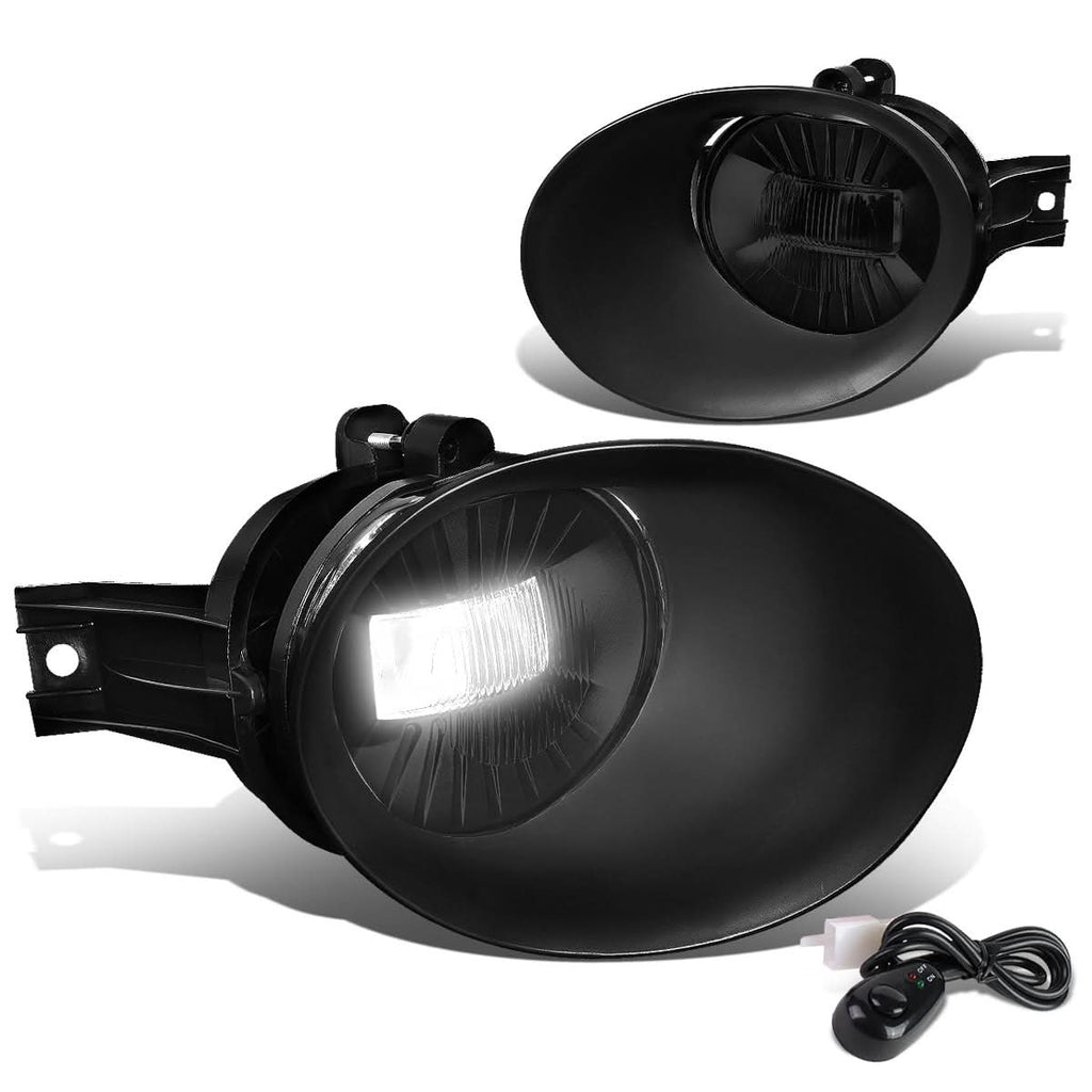 02-09 Dodge Ram Fog Lights w/ Switch & Bezel - Smoke