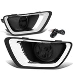 2015-2019 Chevrolet Colorado Fog Lights with Switch Chrome Bezel