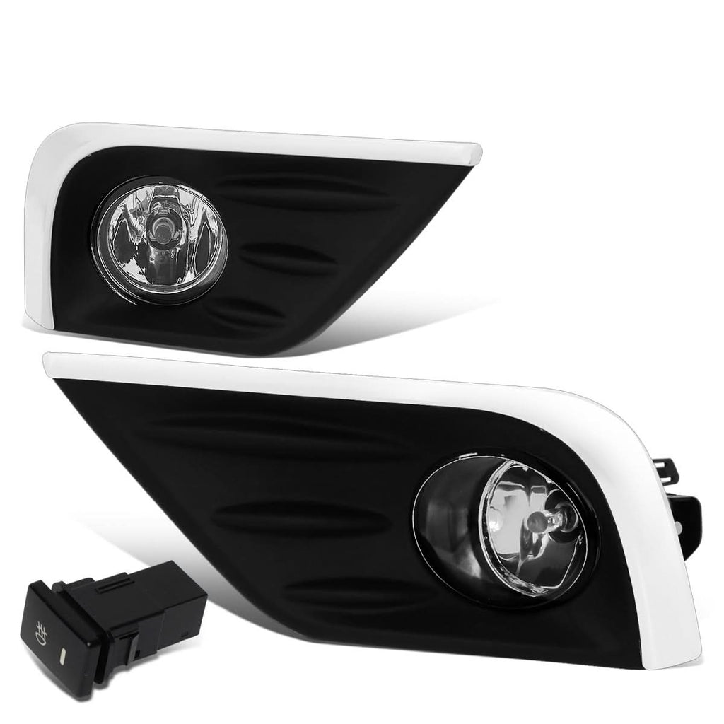2016-2018 Nissan Altima Fog Lights with Switch & Chrome Bezel