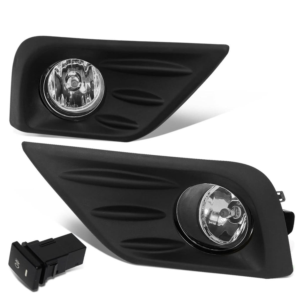 2016-2018 Nissan Altima Fog Lights with Switch & Black Bezel
