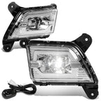 2019-2020 Chevrolet Silverado 1500 LED Fog Lights with Switch Chrome