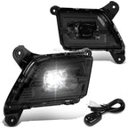 2019-2020 Chevrolet Silverado 1500 LED Fog Lights with Switch - Smoke