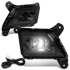 2019-2020 Chevrolet Silverado 1500 LED Fog Lights with Switch - Smoke