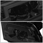 2019-2020 Chevrolet Silverado 1500 LED Fog Lights with Switch - Smoke