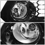 2016-2018 Toyota iM Fog Lights with Switch & Bezel - Chrome/Clear