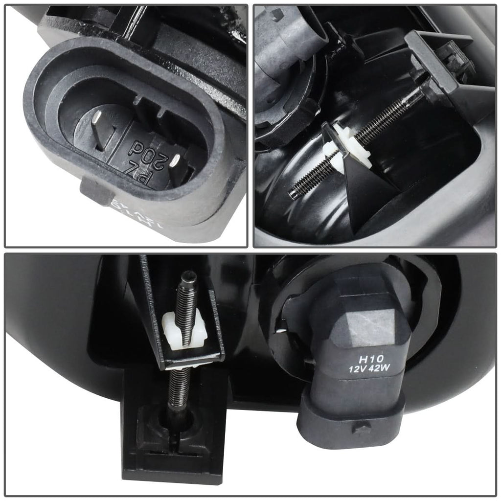 2004-2007 Chevrolet Silverado 1500 2500 3500 Clear Fog Lights
