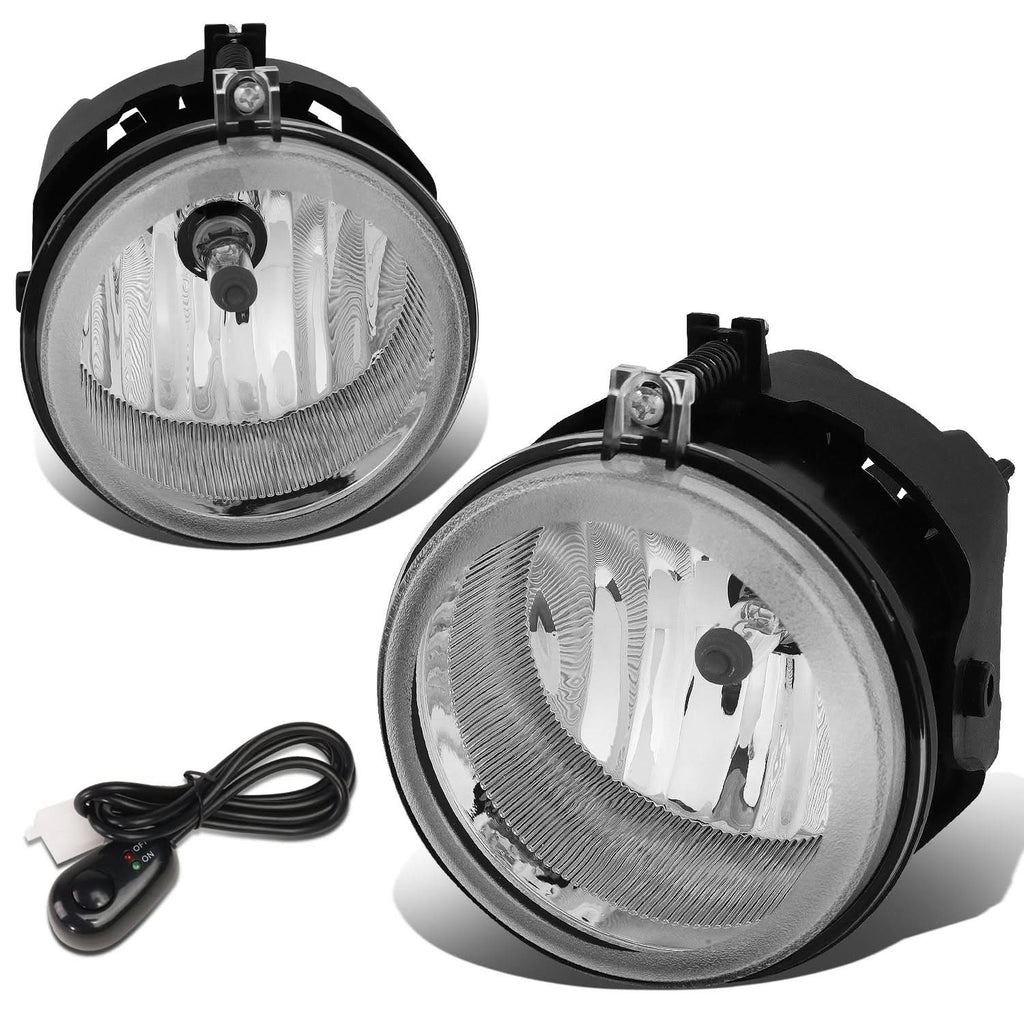 2005-2010 Dodge Multi-Model Chrome Fog Lights with Switch