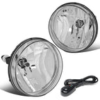 07-14 GMC Sierra Fog Lights with Switch - Chrome/Clear