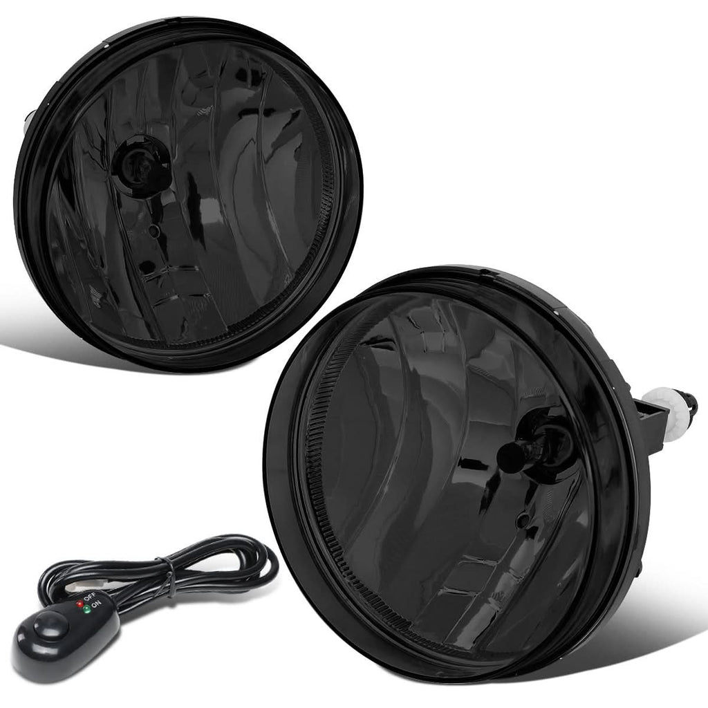 07-14 GMC Sierra Fog Lights with Switch - Smoke