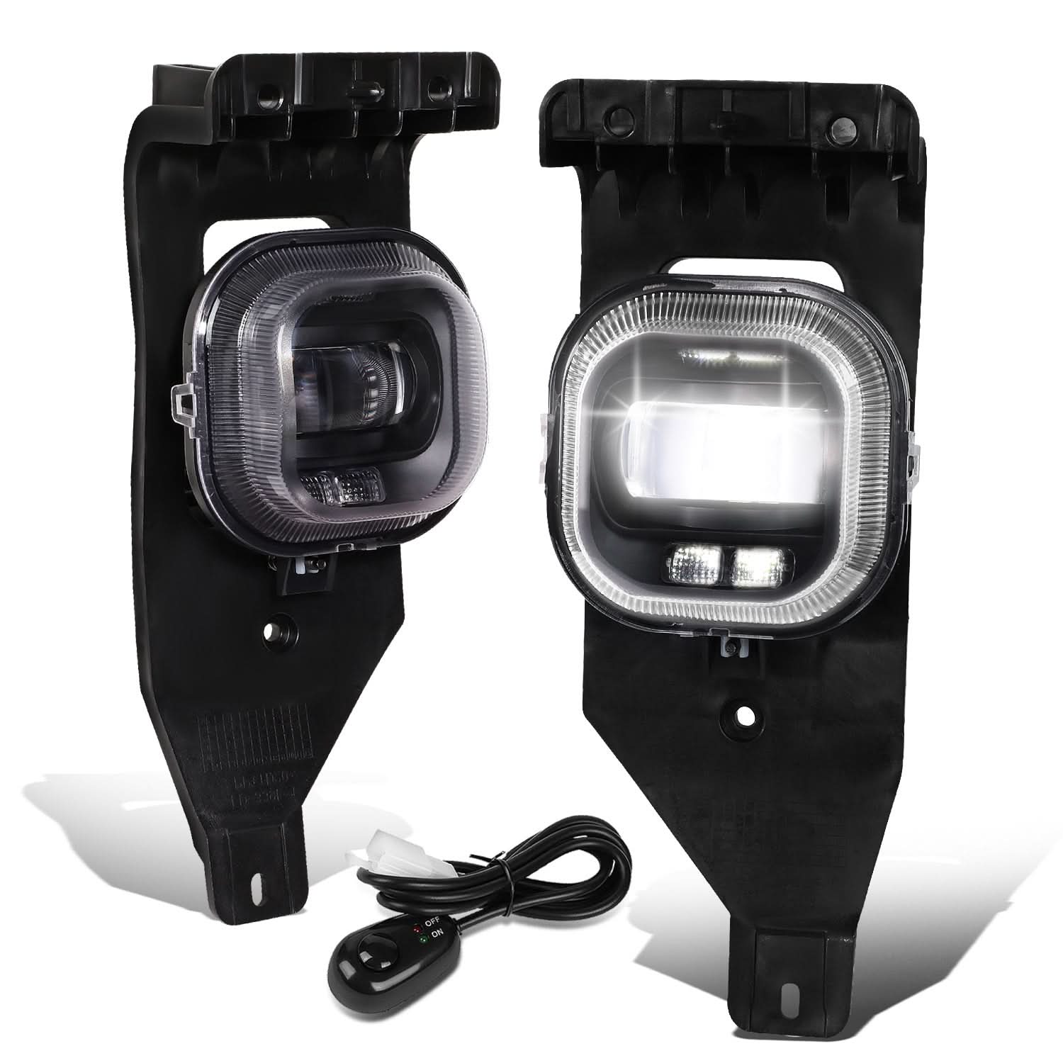05-07 Ford F-250 F-350 F-450 F-550 Super Duty Projector LED Fog Lights