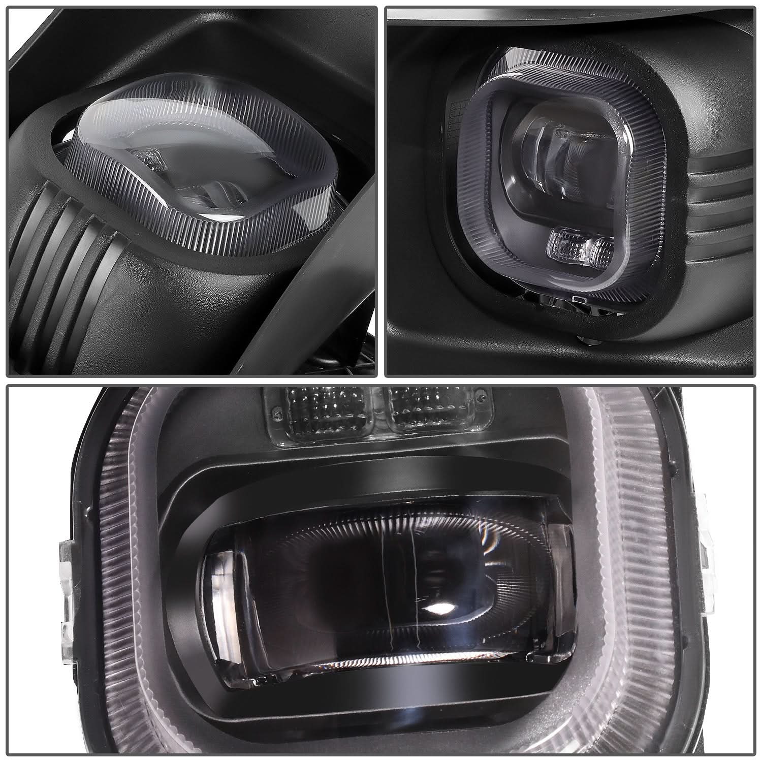 11-16 Ford F-250 F-350 F-450 F-550 Super Duty Projector LED Fog Lights