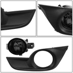 13-15 Nissan Altima Fog Lights with Switch - Smoke Black Bezel