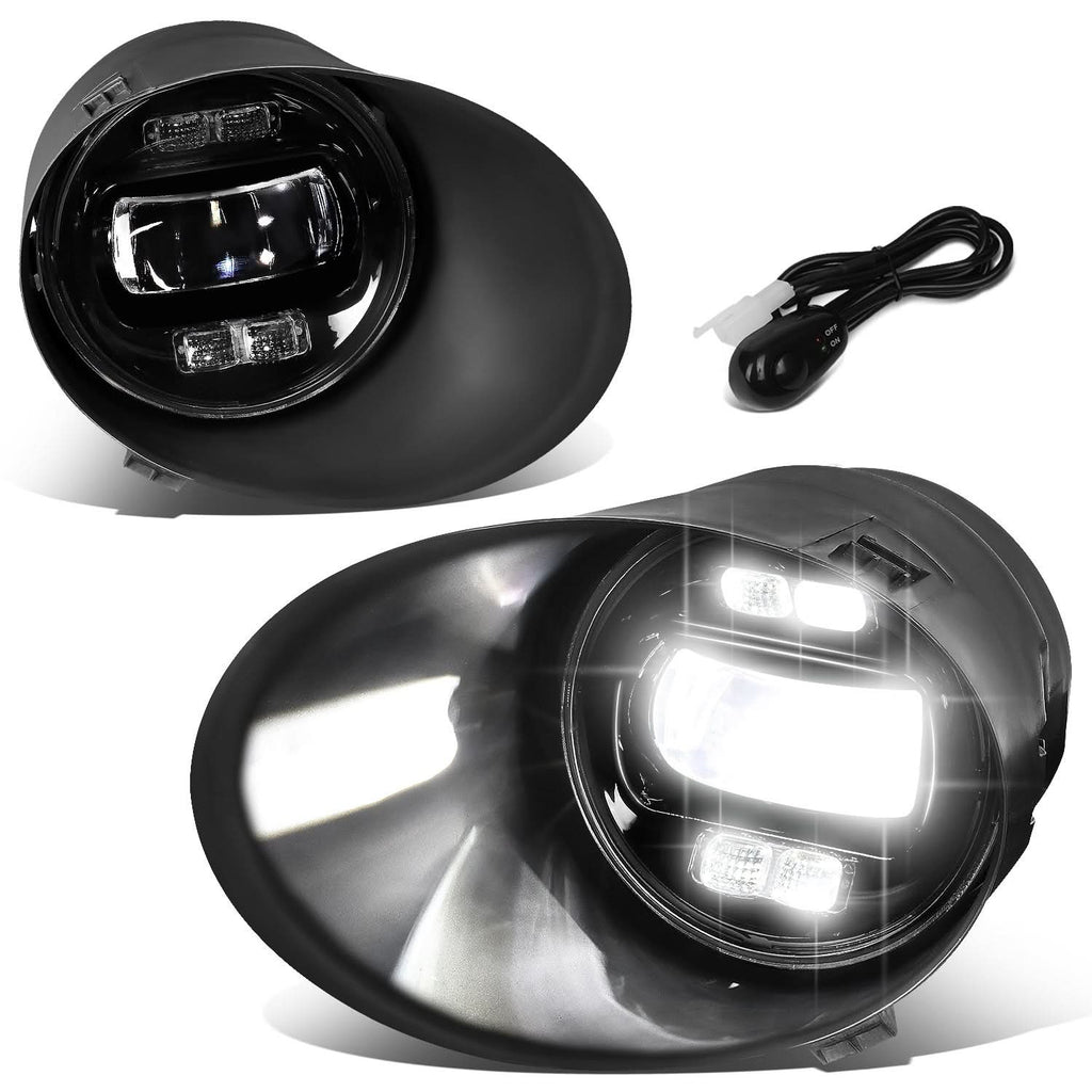 2007-2014 Toyota Tundra LED Fog Lights - Clear (Steel Bumper)