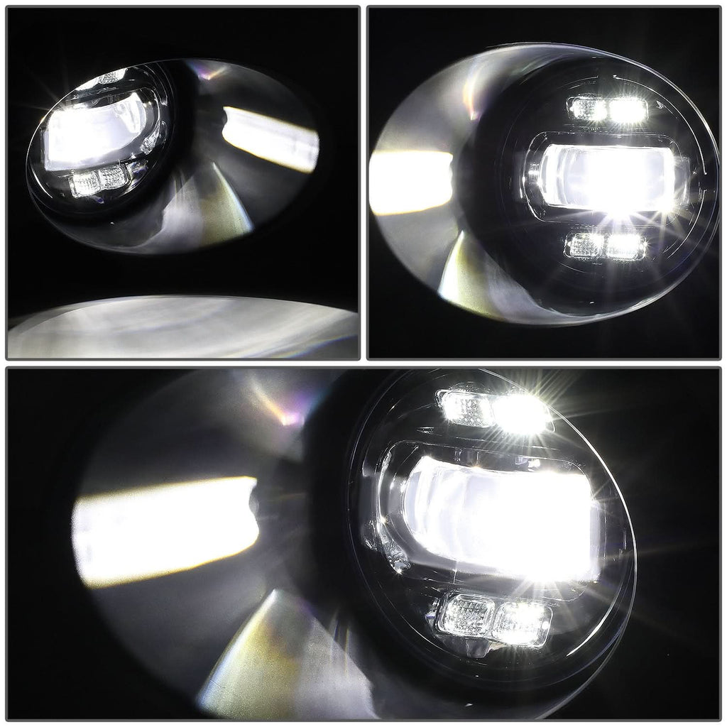 2007-2014 Toyota Tundra LED Fog Lights - Clear (Steel Bumper)