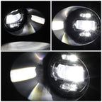 2007-2014 Toyota Tundra LED Fog Lights - Clear (Steel Bumper)