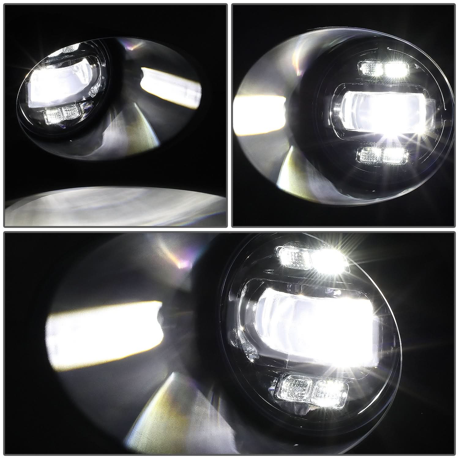 2007-2014 Toyota Tundra LED Fog Lights - Clear (Steel Bumper)