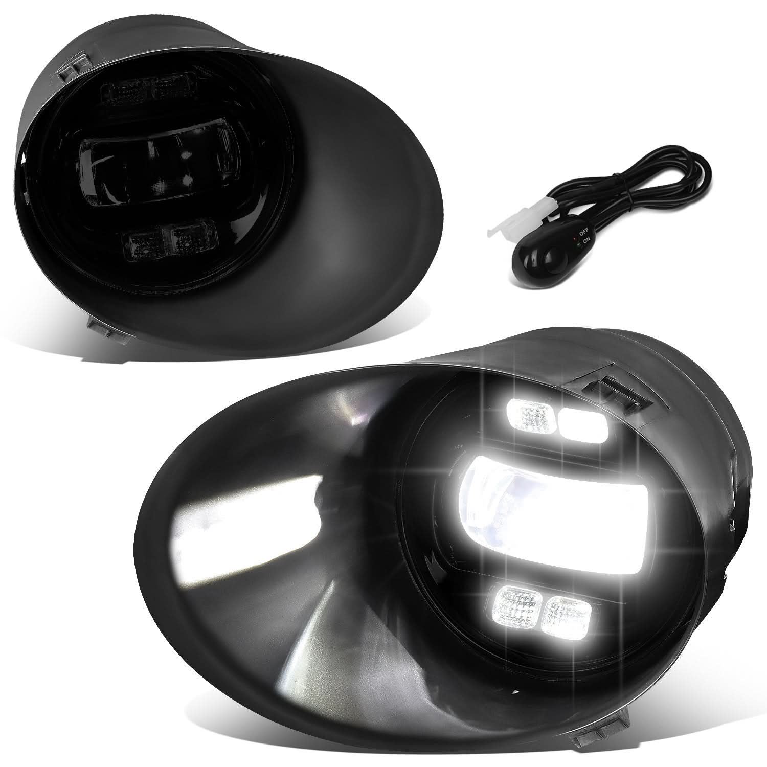 07-14 Toyota Tundra LED Fog Lights - Steel Bumper Models Only