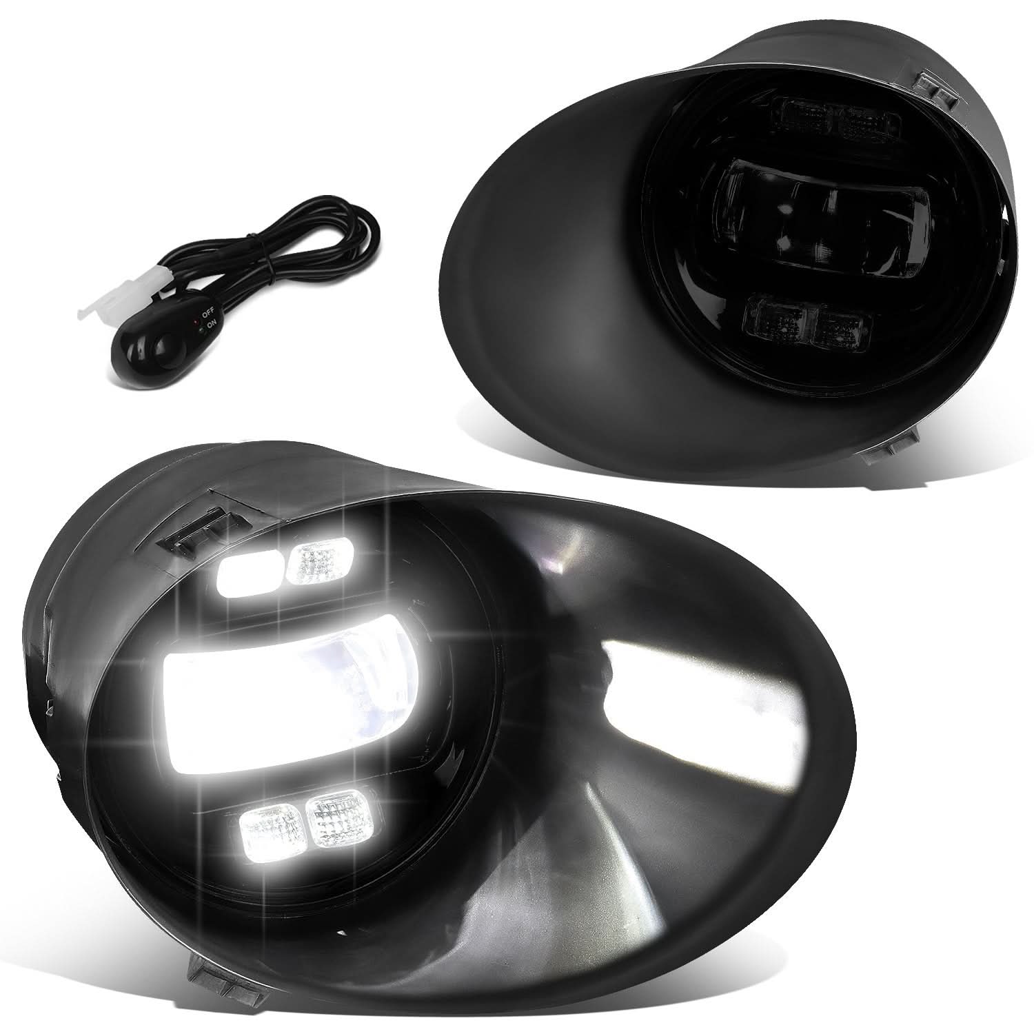 07-14 Toyota Tundra LED Fog Lights - Steel Bumper Models Only