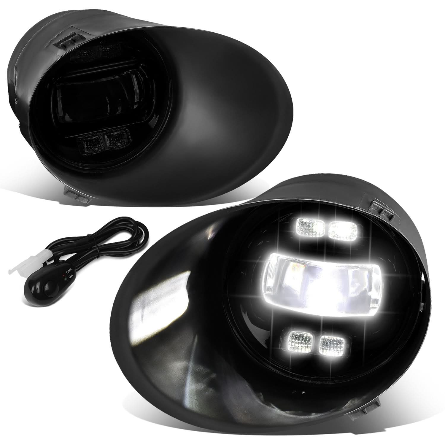 07-14 Toyota Tundra LED Fog Lights - Steel Bumper Models Only