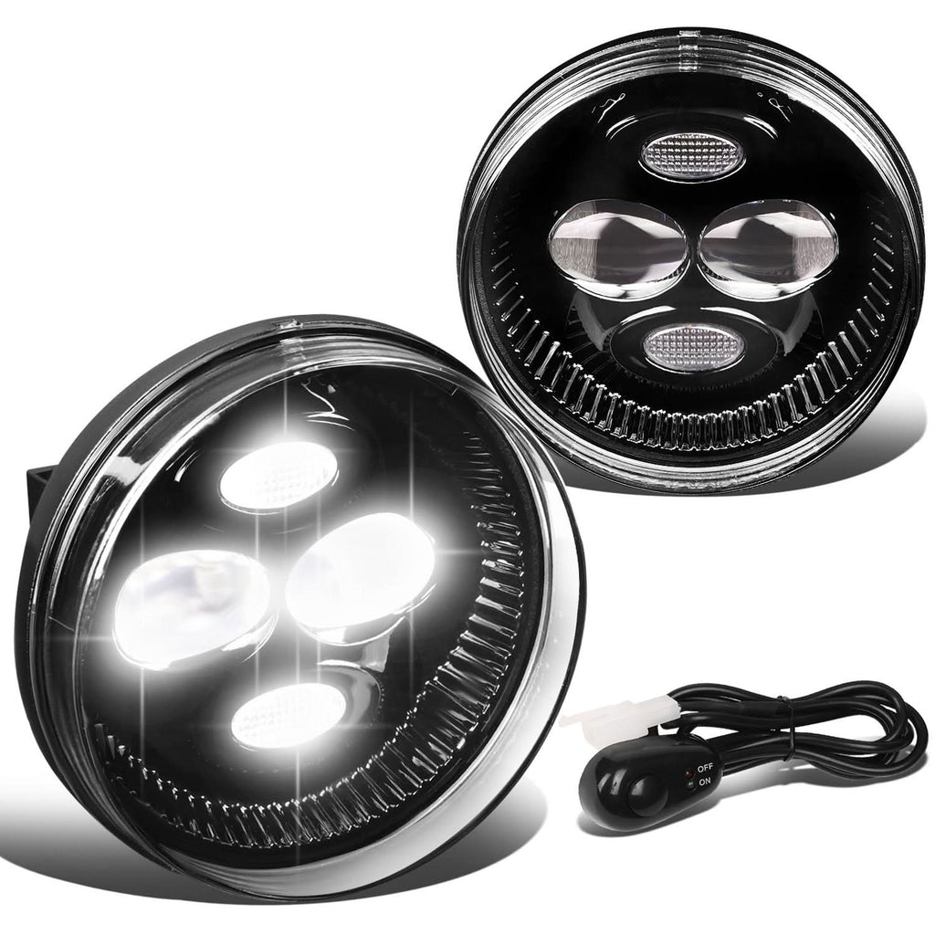 07-14 GMC Sierra 2500HD 3500HD / 07-13 Sierra 1500 LED Fog Lights Clear
