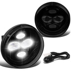 07-14 GMC Sierra 2500HD 3500HD / 07-13 Sierra 1500 LED Smoked Fog Lights