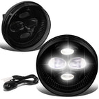 07-14 GMC Sierra 2500HD 3500HD / 07-13 Sierra 1500 LED Smoked Fog Lights