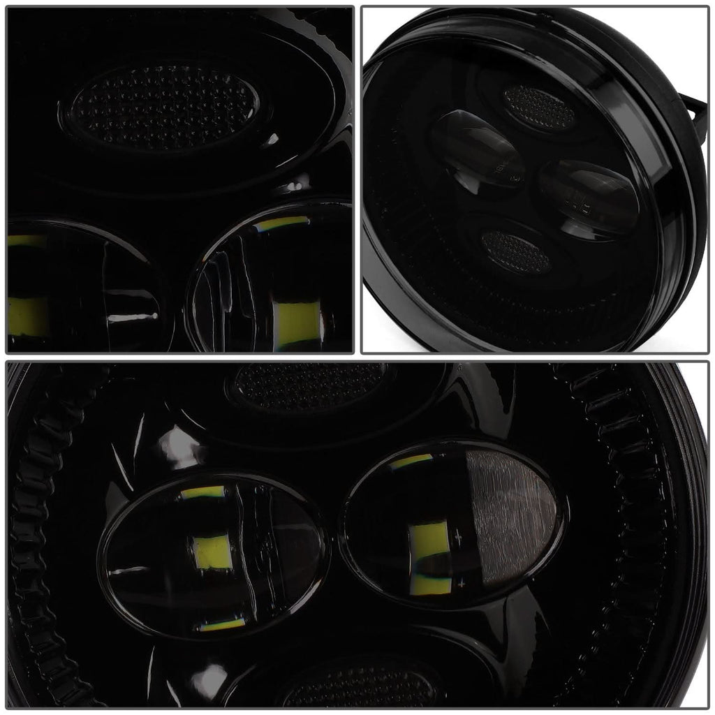 07-14 GMC Sierra 2500HD 3500HD / 07-13 Sierra 1500 LED Smoked Fog Lights