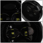 07-14 GMC Sierra 2500HD 3500HD / 07-13 Sierra 1500 LED Smoked Fog Lights