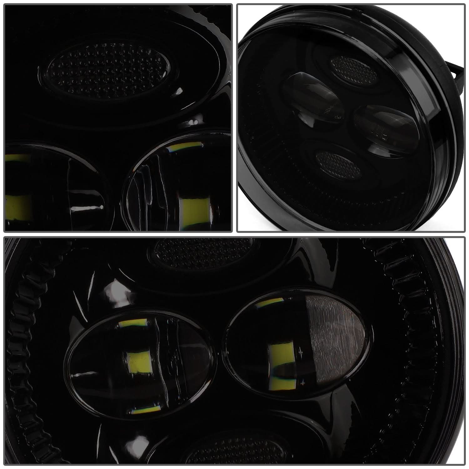 07-14 GMC Sierra 2500HD 3500HD / 07-13 Sierra 1500 LED Smoked Fog Lights
