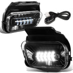 2003-2007 Chevrolet Silverado LED Projector Fog Lights Chrome