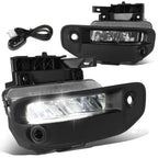 2019-2022 RAM 1500 LED Fog Lights Chrome/Clear w/ Parking Sensors