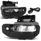 2019-2022 RAM 1500 LED Fog Lights Chrome/Clear w/ Parking Sensors